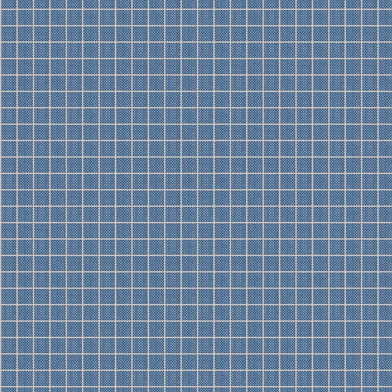 Tilda: Summer – Plaid in Blue Yardage