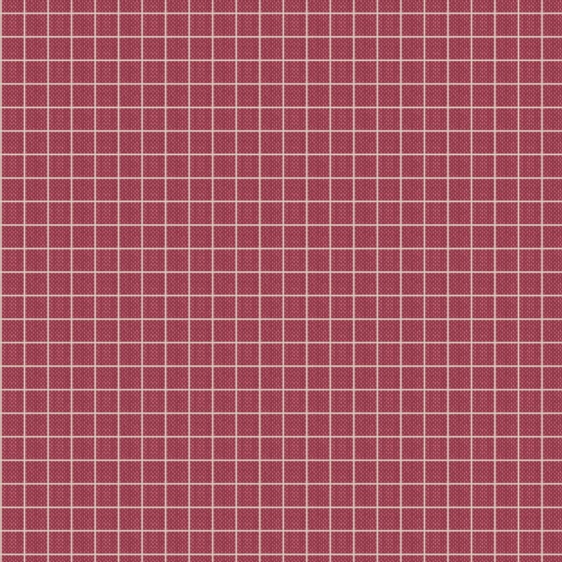 Tilda: Winter – Plaid in Burgundy Yardage