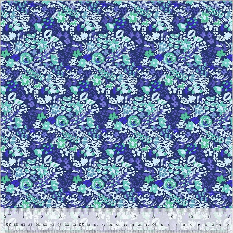 West Palm Beach: Joanna in Blue Yardage