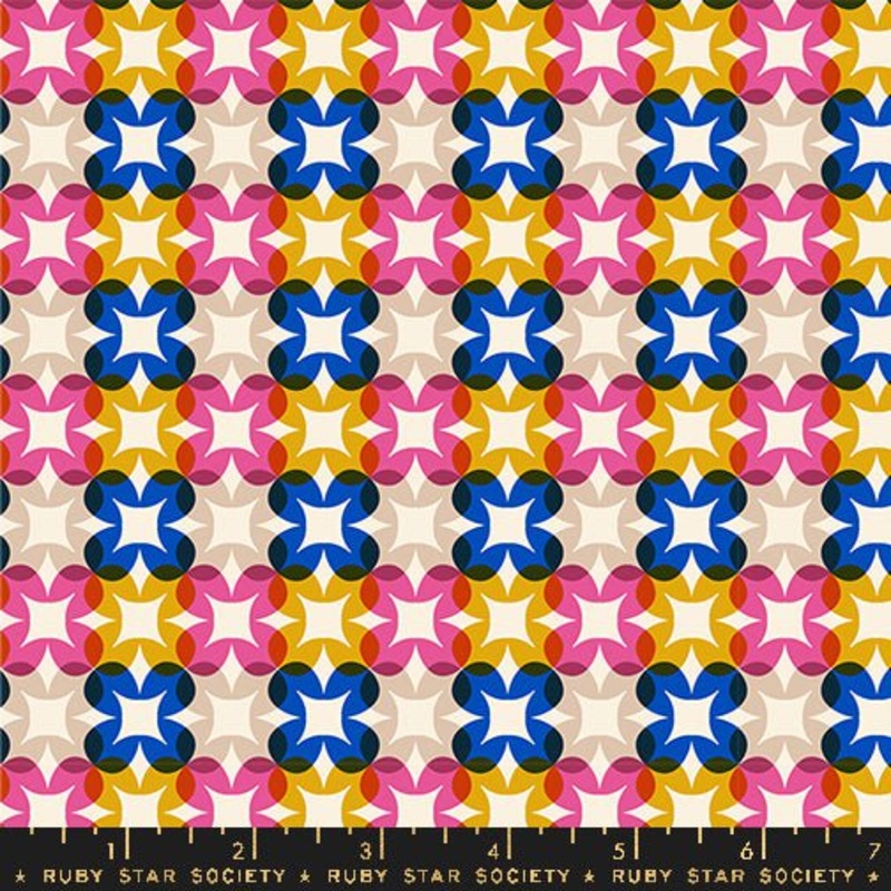 Woodland Park: Flower Plaid in Blue Ribbon Yardage