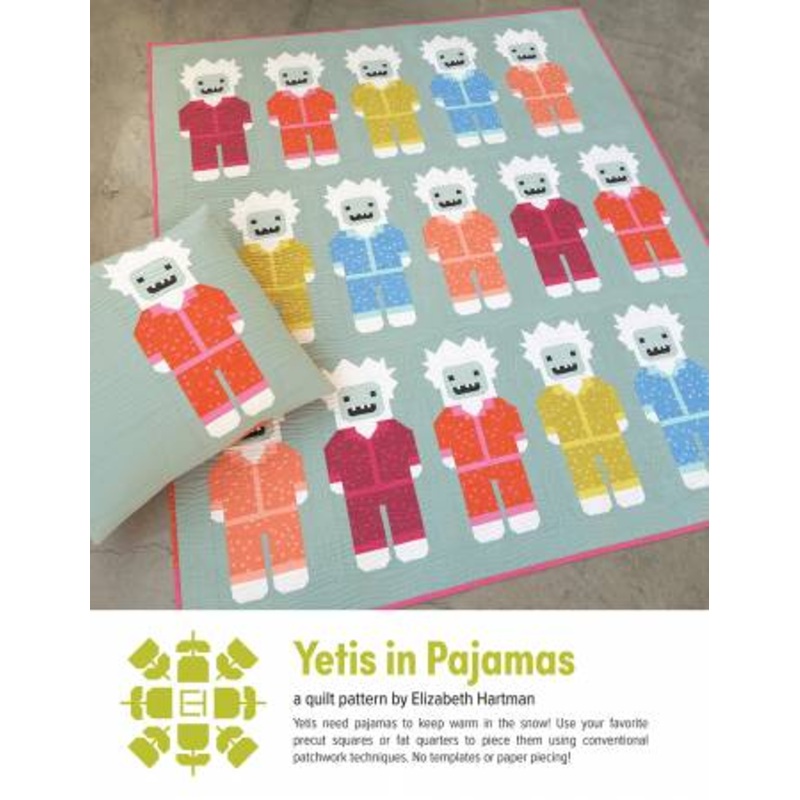 Yetis in Pajamas Pattern