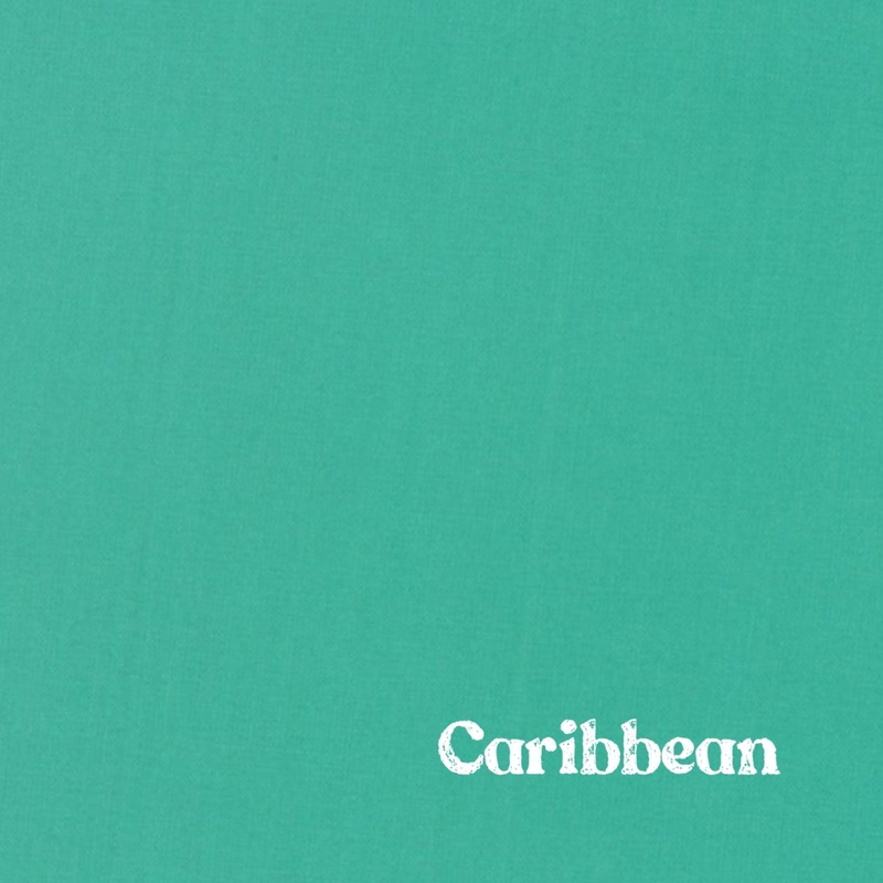 1″ Solid Webbing: Caribbean
