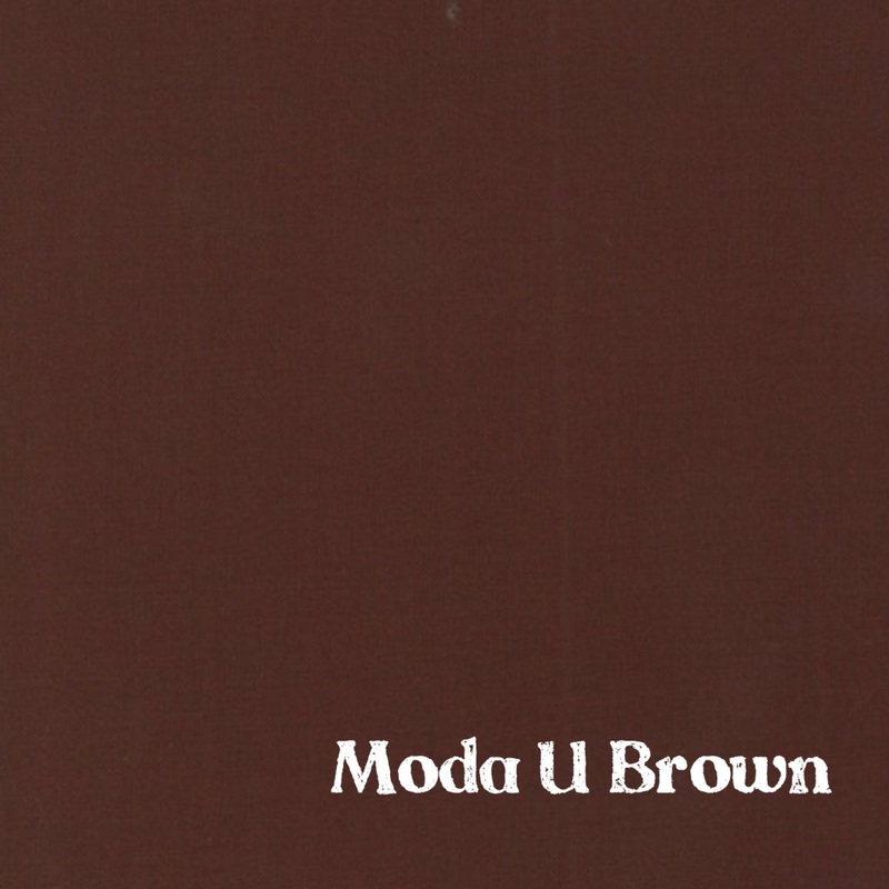 1″ Solid Webbing: Moda U Brown