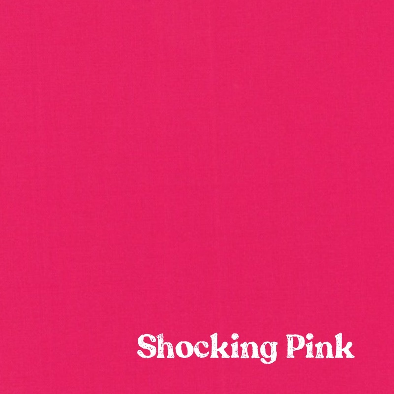 1″ Solid Webbing: Shocking Pink