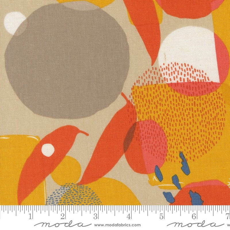 Urban Whisper Canvas: Mingle in Stone Yardage