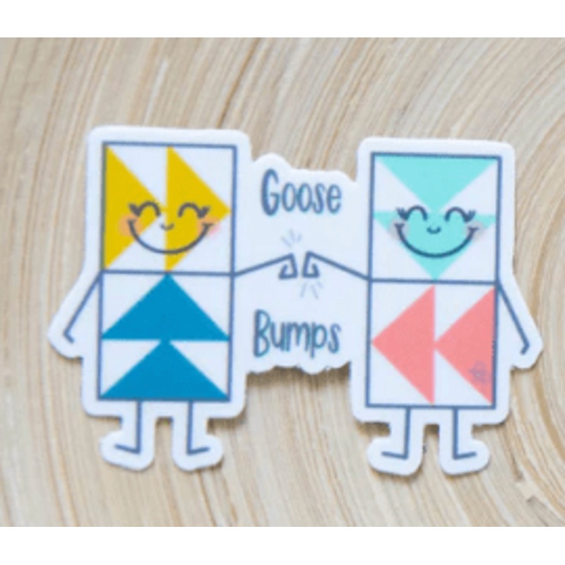 Vinyl Sticker: Goose Bumps