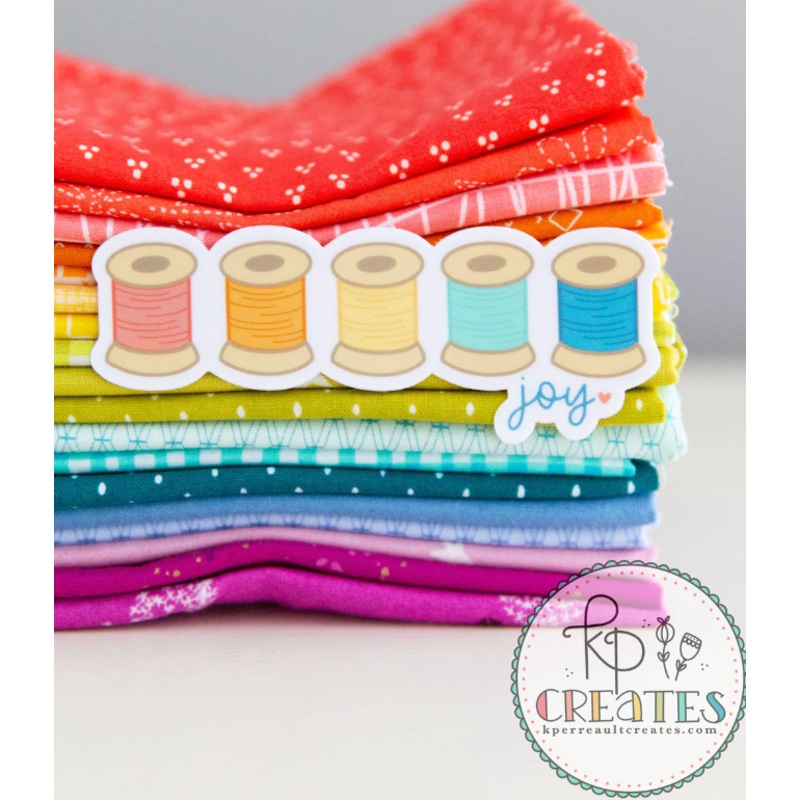 Vinyl Sticker: Rainbow Spools