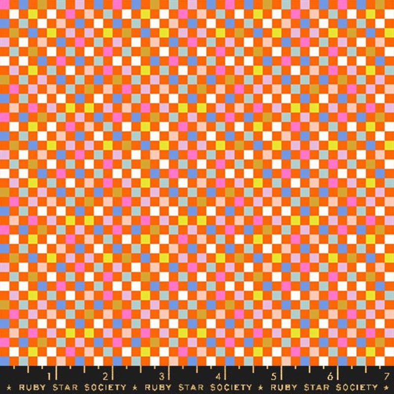 Washi Plus: Checkmate Checks in Goldfish Yardage