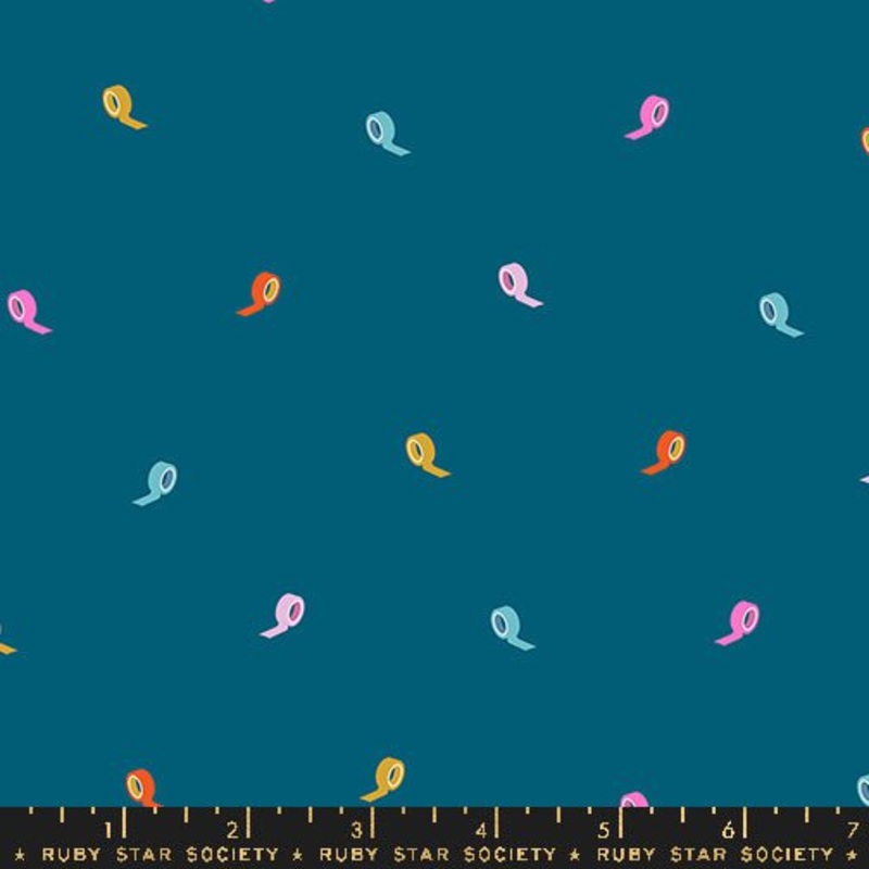 Washi Plus: Roll With It in Teal Yardage