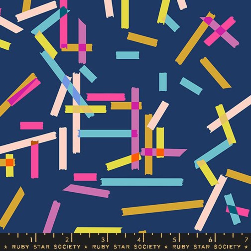 Washi Plus: Washi in Bluebell Yardage