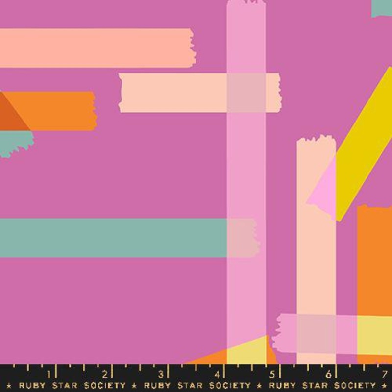 WIDEBACK Washi Plus: Washi in Geranium Yardage