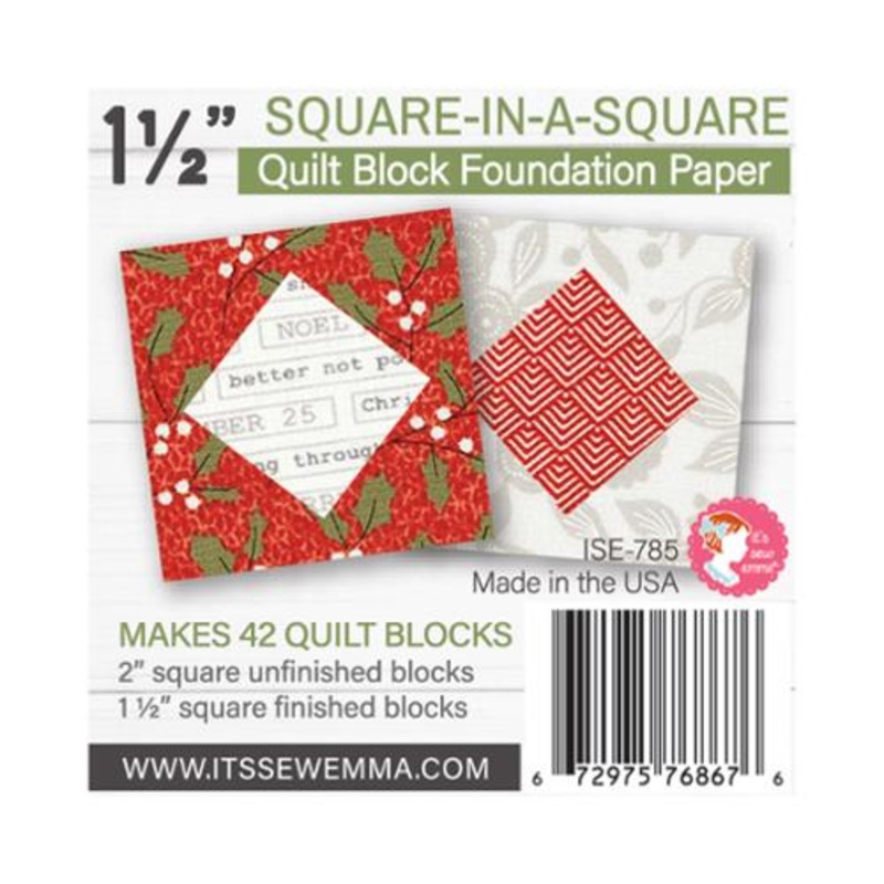 1.5″ Square In Square Foundation Paper Tablet