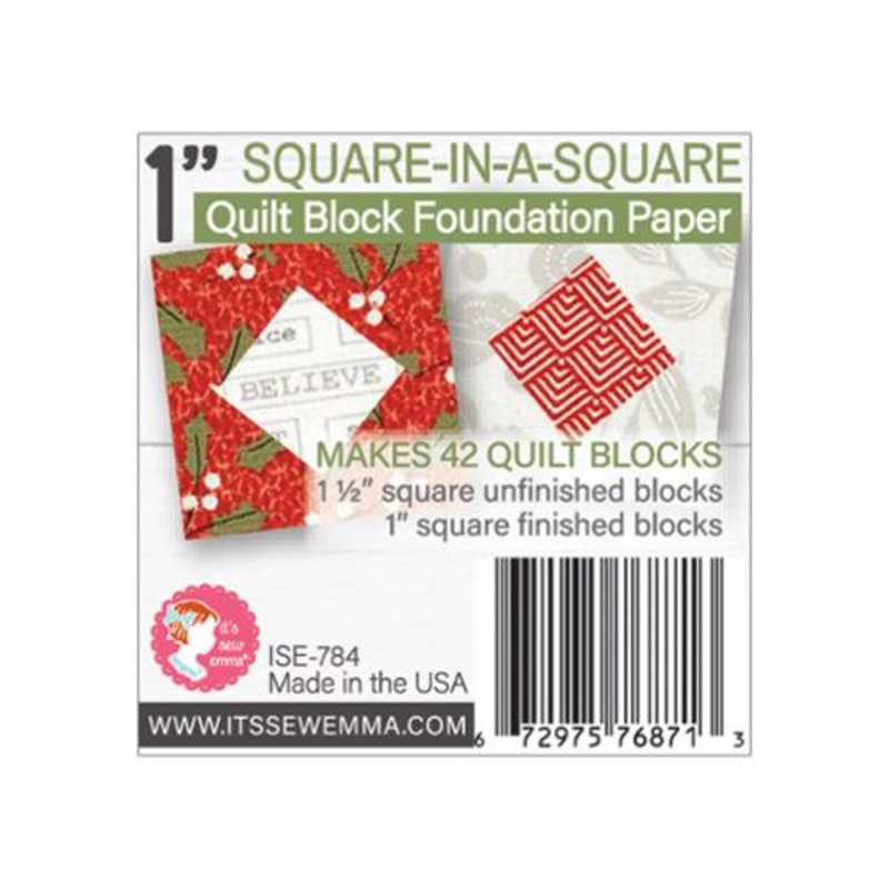 1″ Square in Square Foundation Paper Tablet