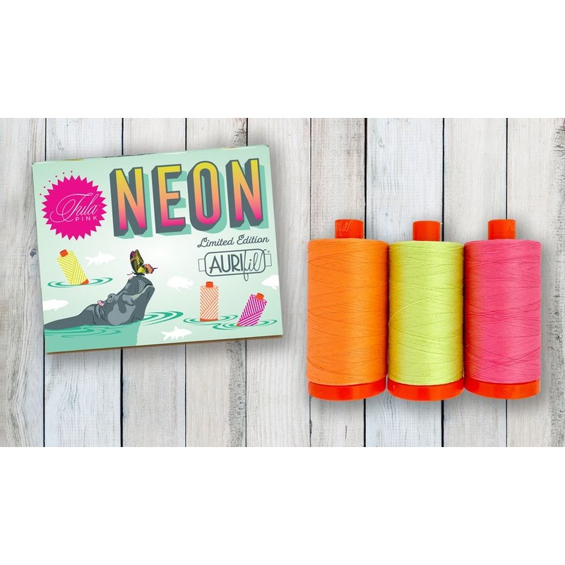 Tula’s Neon Thread – 3 Spool Set