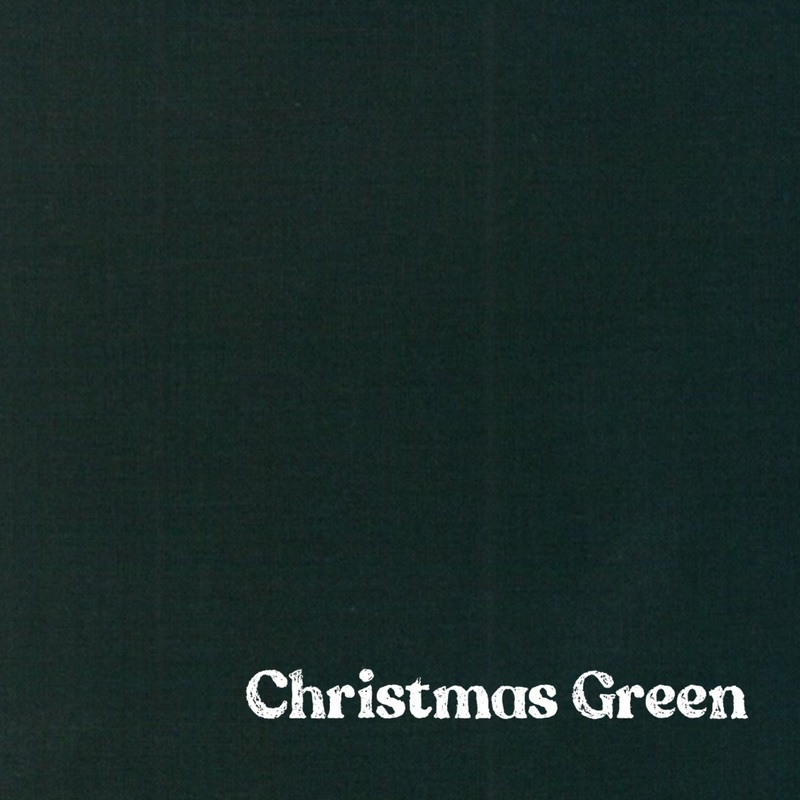 1″ Solid Webbing: Christmas Green