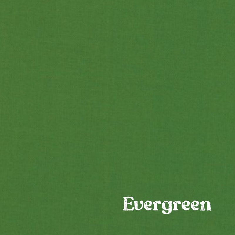 1″ Solid Webbing: Evergreen