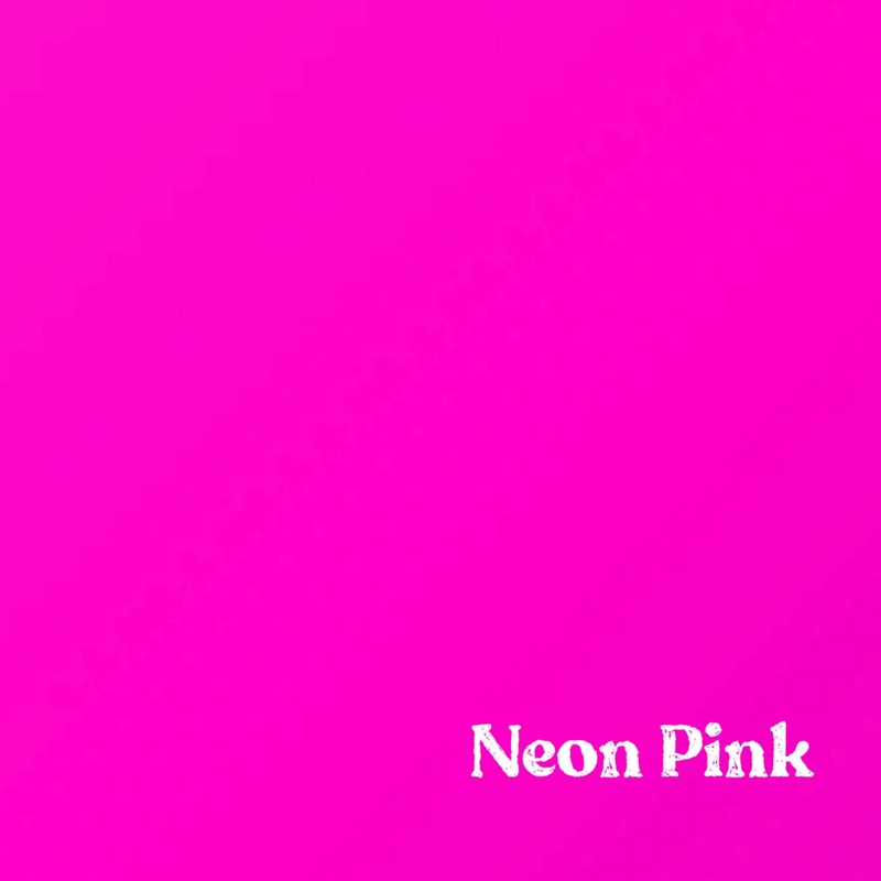 1″ Solid Webbing: Neon Pink