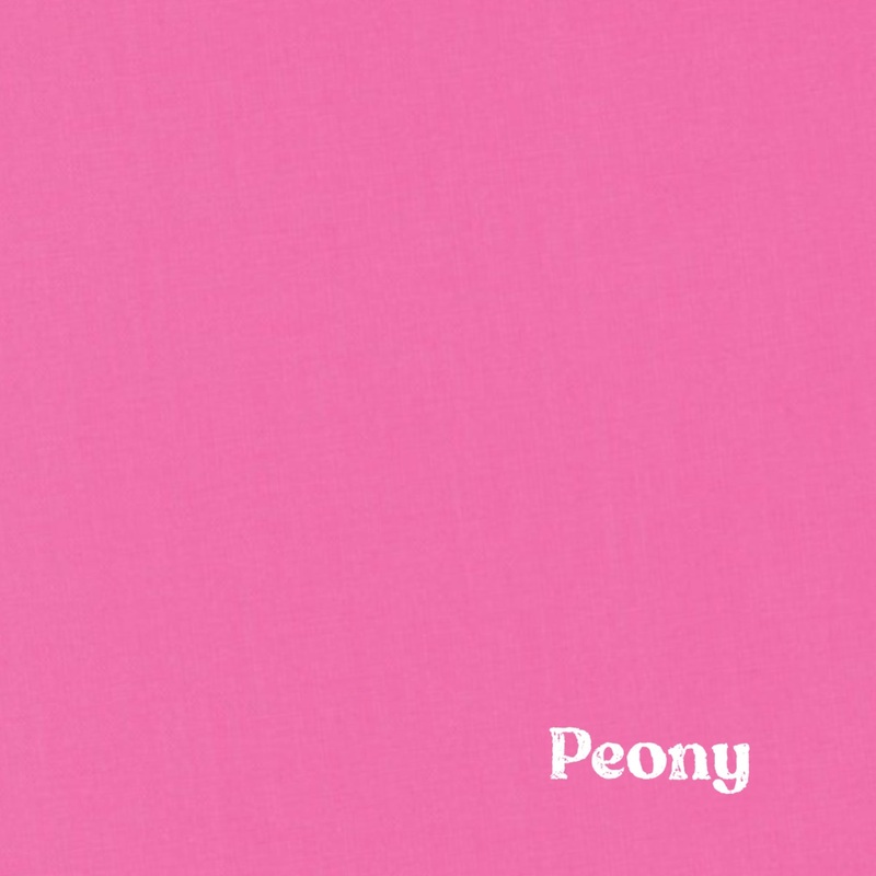 1″ Solid Webbing: Peony