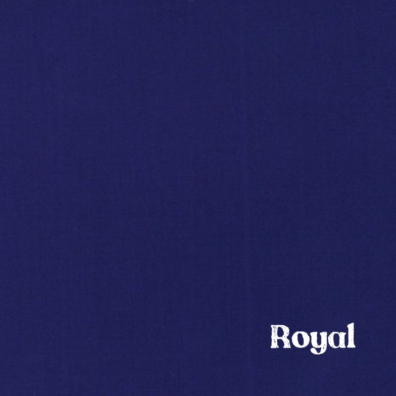 1″ Solid Webbing: Royal