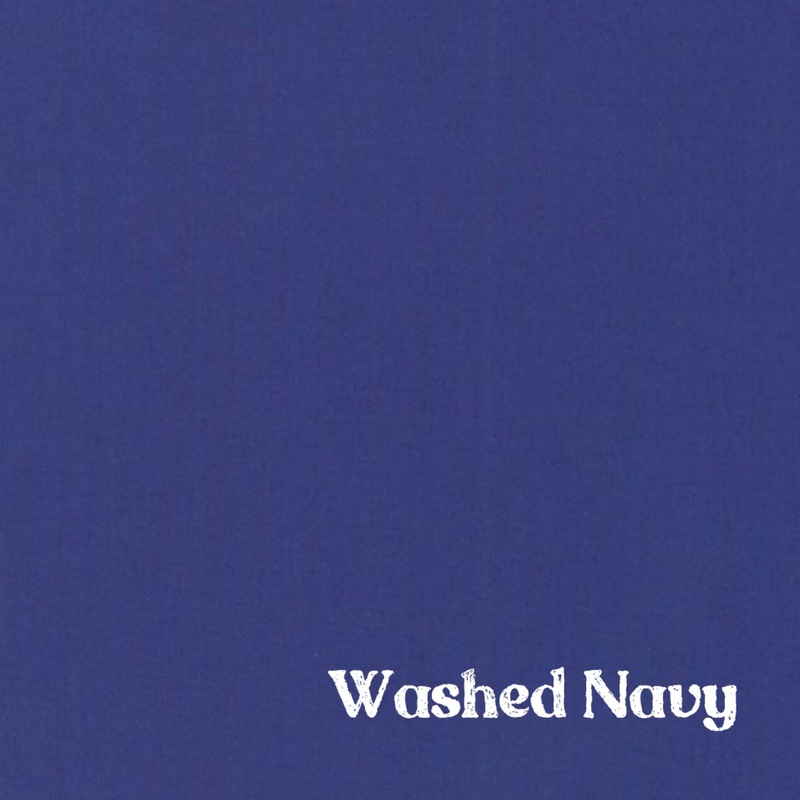 1″ Solid Webbing: Washed Navy