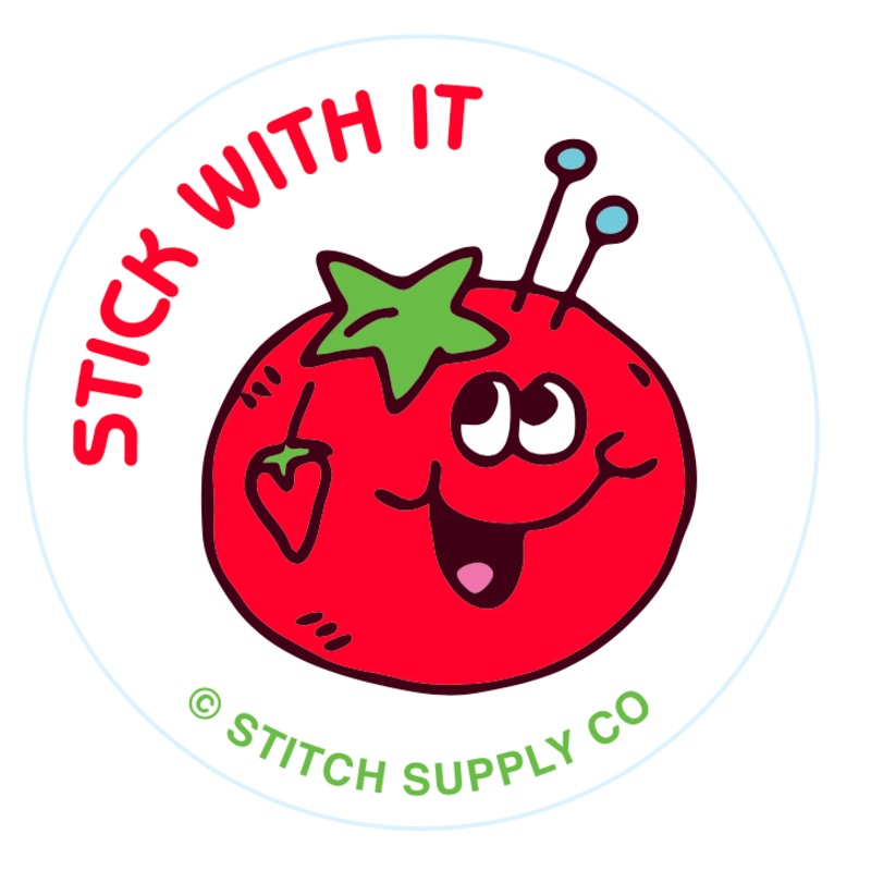 Vinyl Sticker: Stick With It
