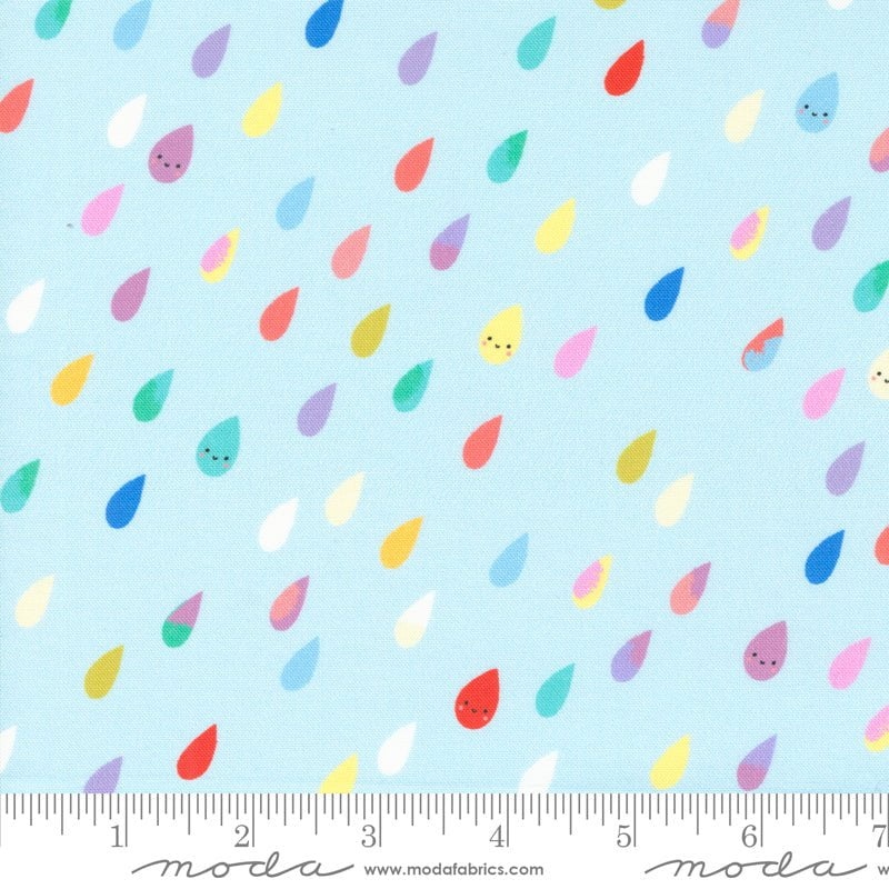 Whatever the Weather: Raindrops in Rain Yardage