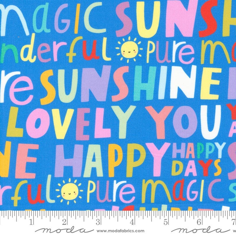 Whatever the Weather: Type in Bright Sky Yardage