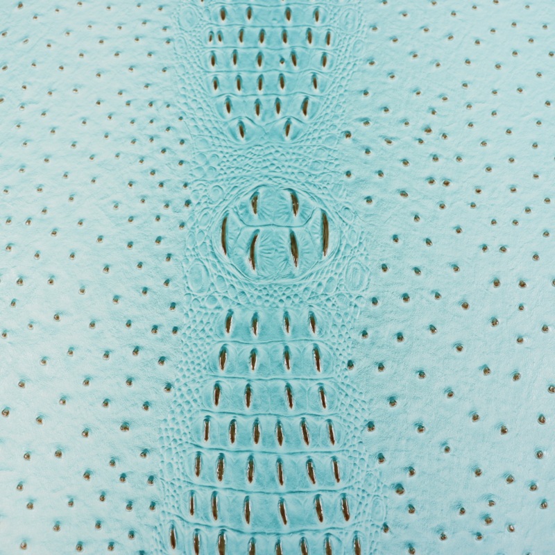 Precut Vinyl – Gator Ostrich Light Blue – 18″x54″