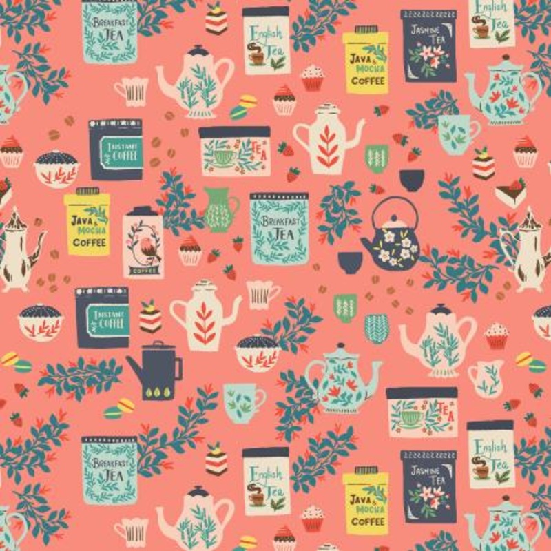 Sunday Afternoon-Coffee Or Tea Just Peachy YX102-JP2