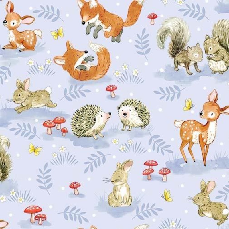 Woodland Baby Animals-Breeze DDC12416-BREE-D