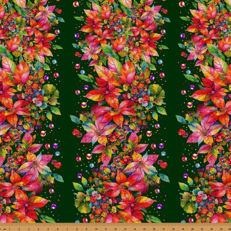 Yuletide Blooms-Hunter X5554-60