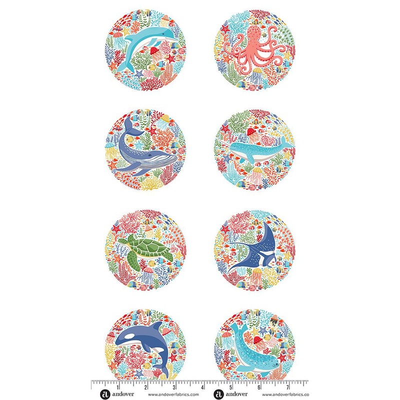 Deep Blue Sea – 24″ Panel MU-145-W