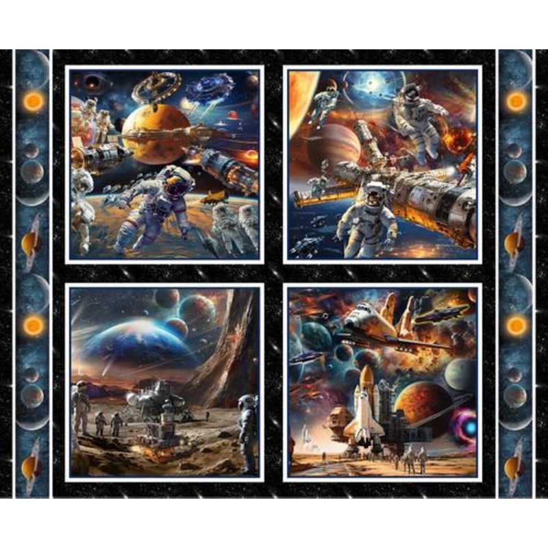 Space Cadet-36″ Panel Black 4369P-99