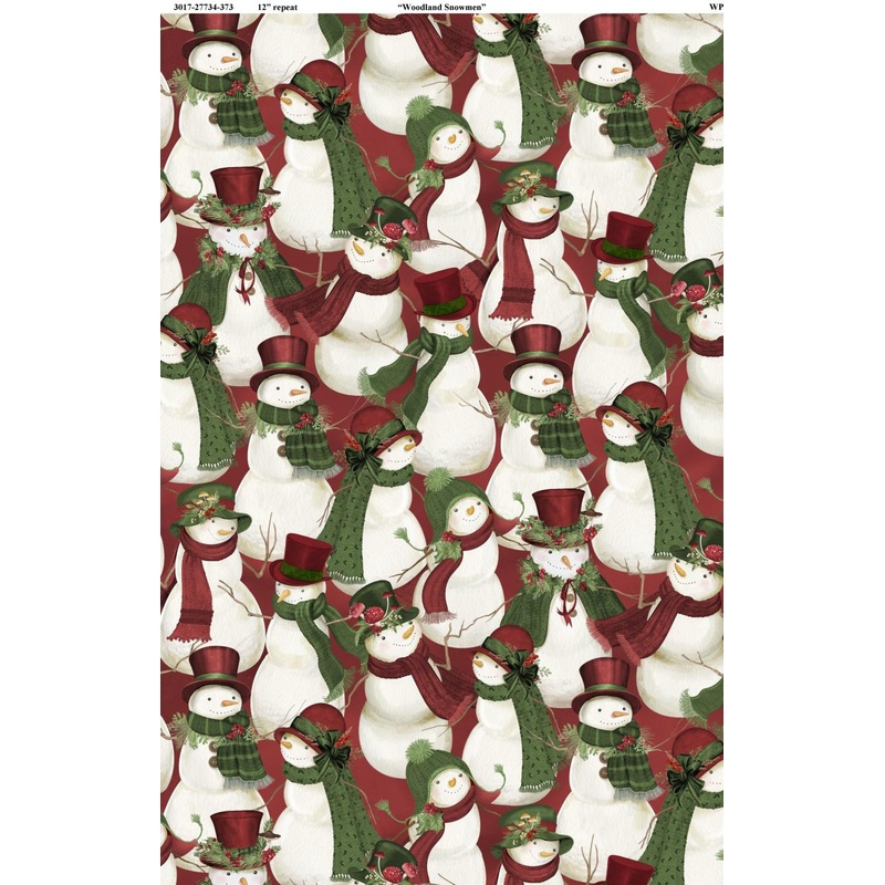 Woodland Snowmen 3017-27734-373