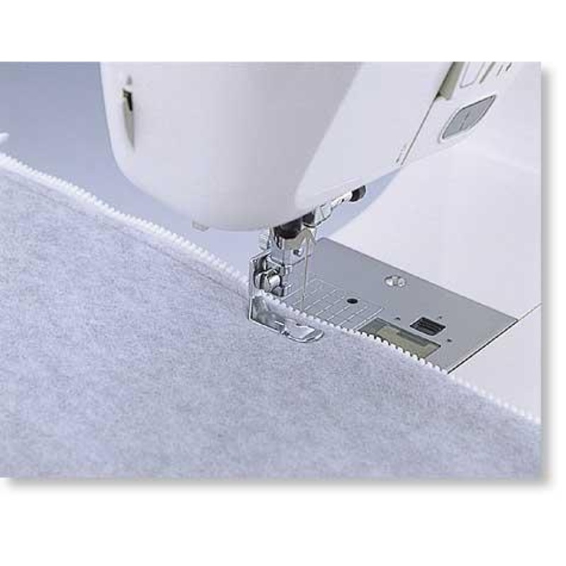 Adjustable Zipper & Piping Foot – SA161 Brother