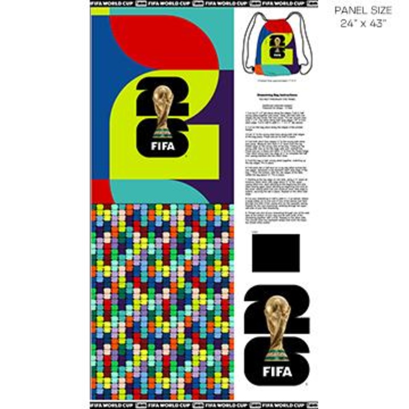 FIFA-25″ Black Pack 2 Panel Black/Multi FIFAC111-99
