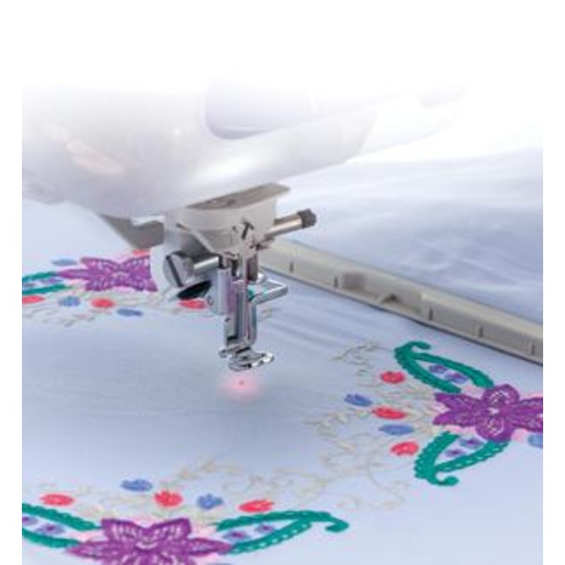 Droplight Embroidery Foot with LED Pointer