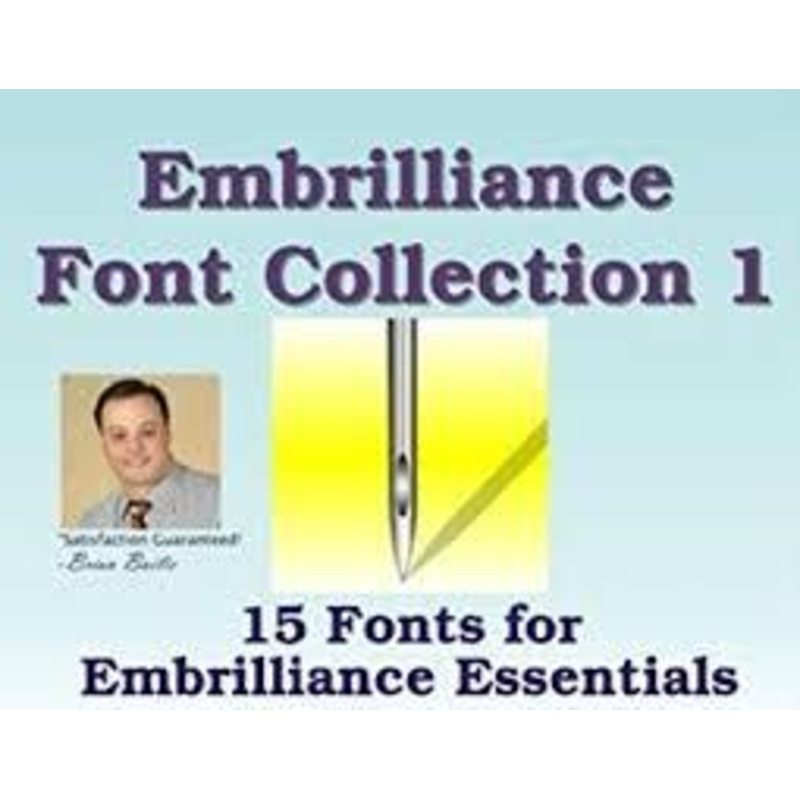 Embrilliance Font Collection 1 – BLI-FNT01