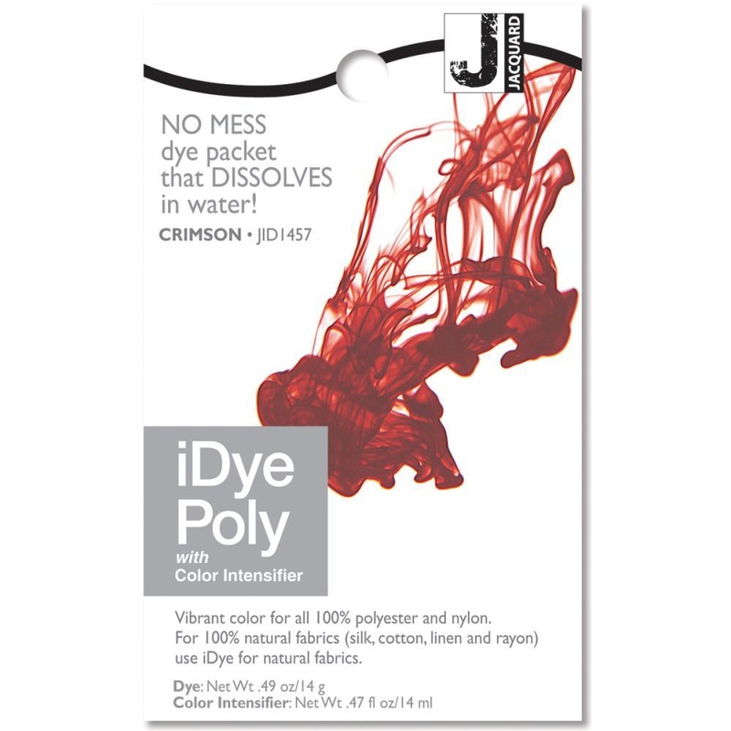 iDye 14g pkg Natural – Crimson Fabric Dye