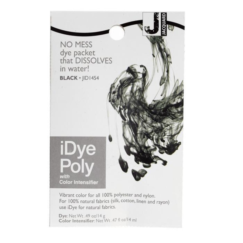 iDye 14g pkg – Polyester – Black Fabric Dye