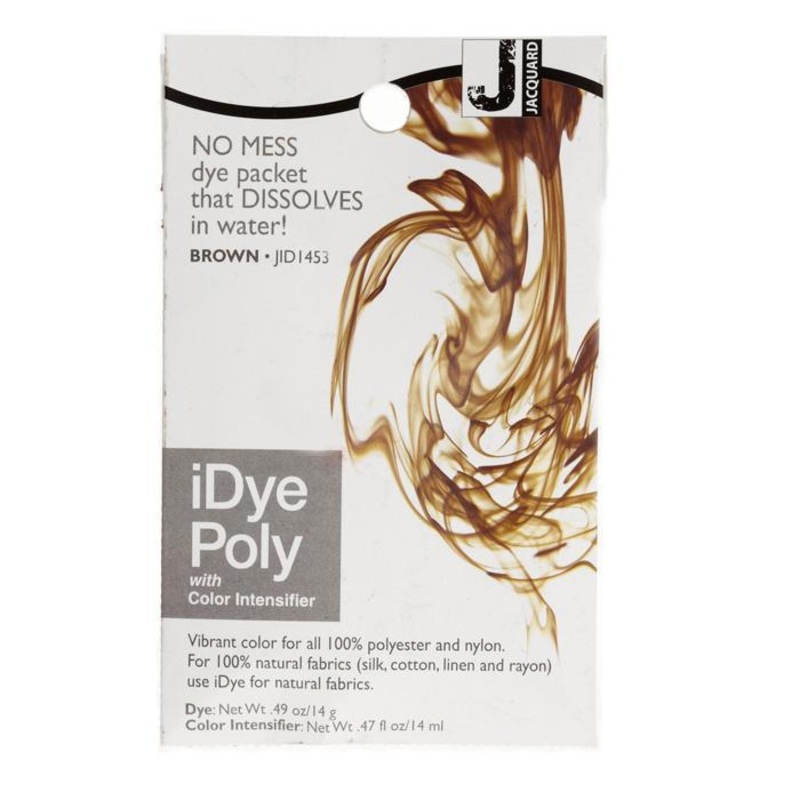 iDye 14g pkg – Polyester – Brown Fabric Dye