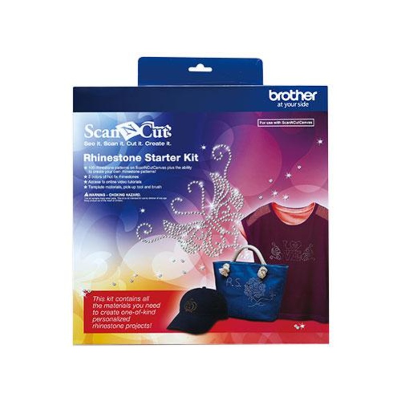 Scan-N-Cut Iron-On RhinestoneStarter Kit CARSKIT1