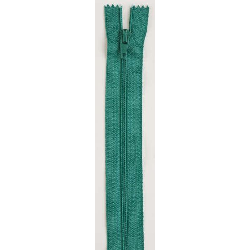 All-Purpose Polyester Coil Zipper 22in Jade – F7222-355