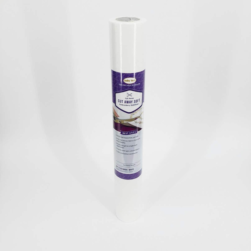 Baby Lock Cut-Away Soft 2.0 oz. 20″ x 10 Yd. Stabilizer – BLC201-20