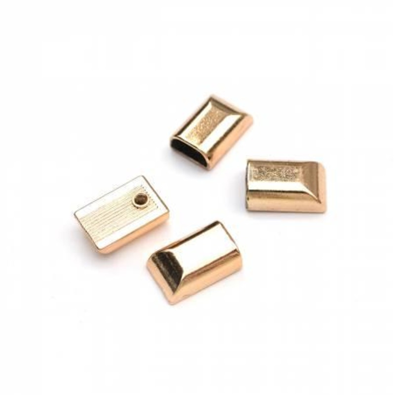 Zipper Stopper Gold4pcs for zipper/cord ends