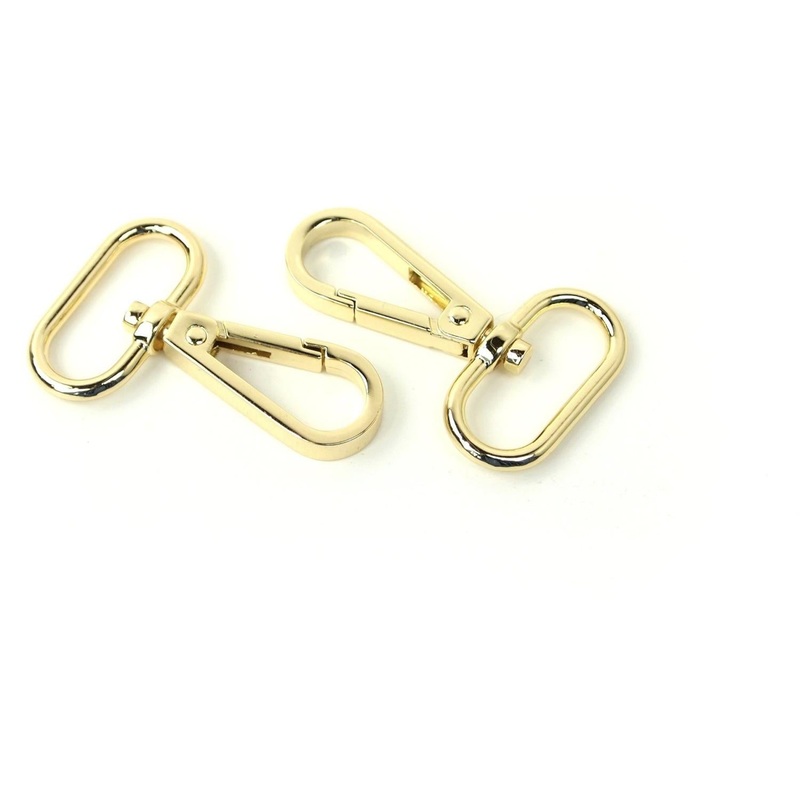 1″ Swivel Hooks 2/pkg-Gold STS139G