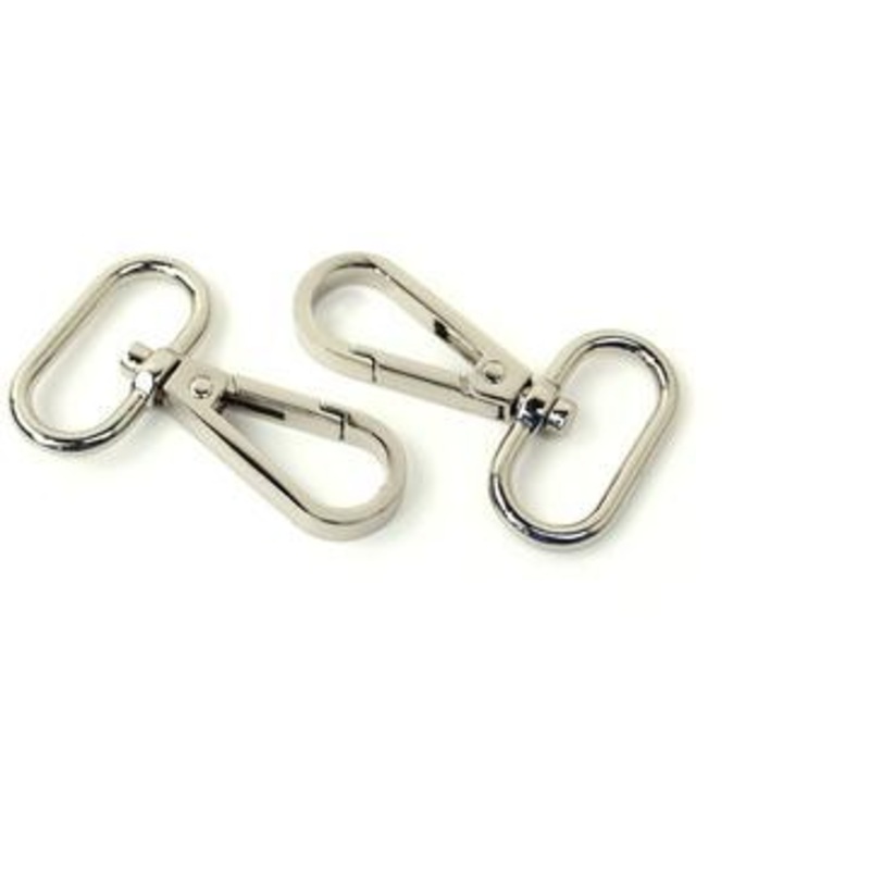 1″ Swivel Hooks 2/pkg-Nickel STS139S