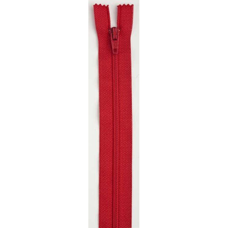 All-Purpose Polyester Coil Zipper 12in Atom Red – F7212-128A