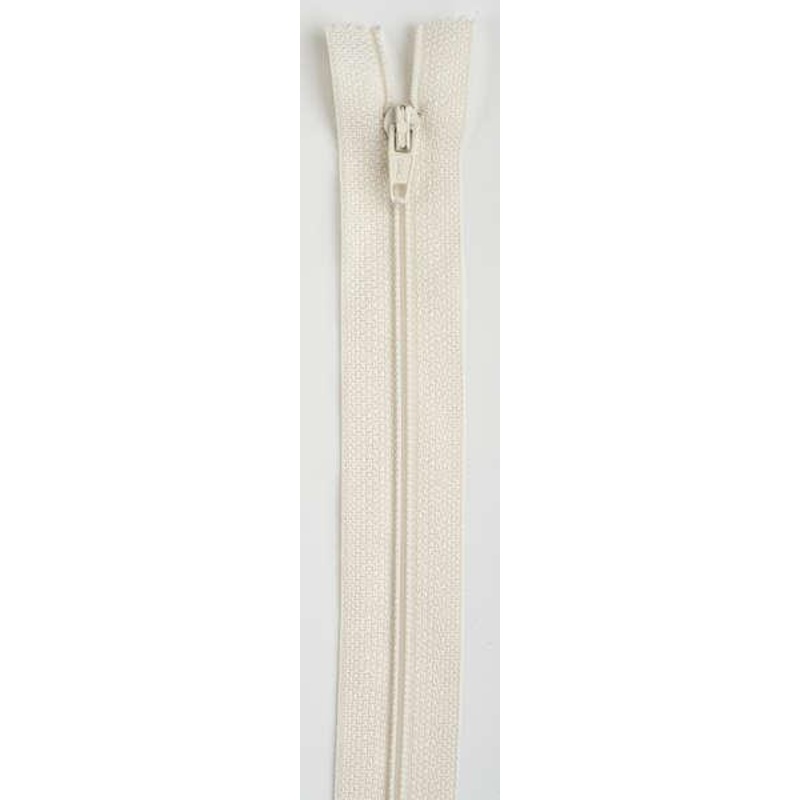All-Purpose Polyester Coil Zipper 12in Natural – F7212-256