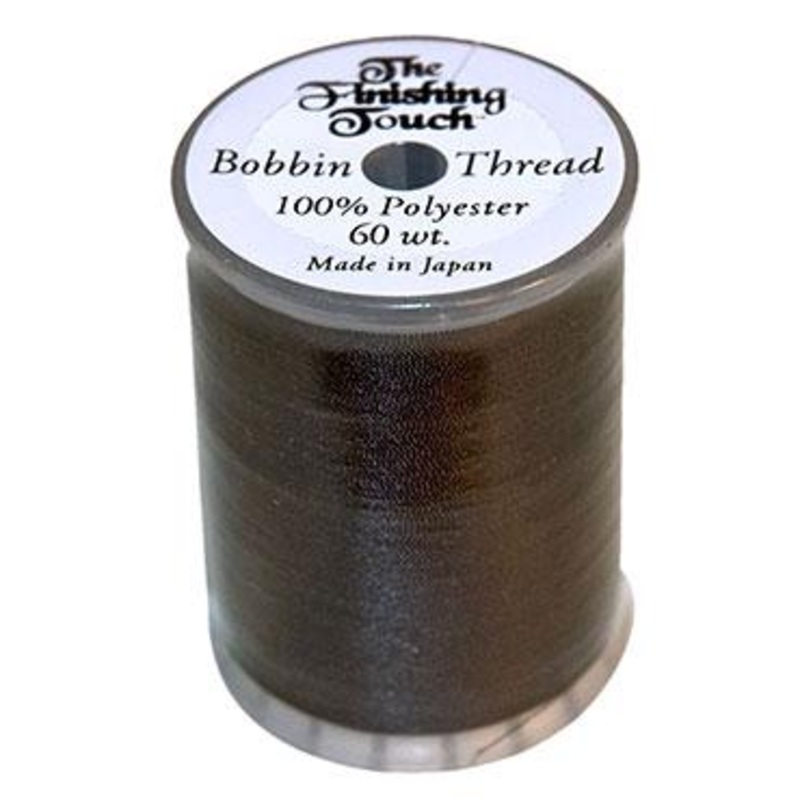 Finishing Touch Bobbin Thread 1200yd Spool – Black
